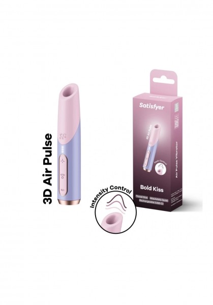 Vibrator Bold Kiss, 30 Programe Suctiune USB 13 cm